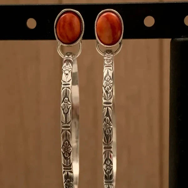 Retro Chic Onyx Dream Earrings
