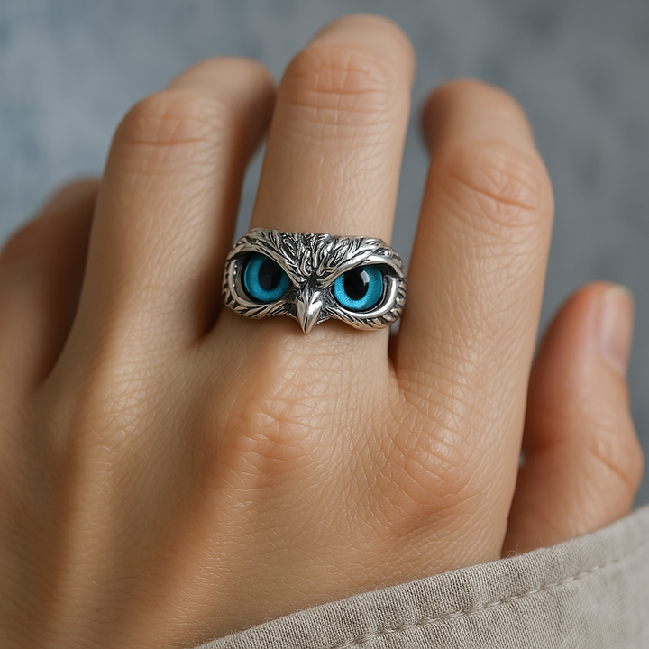 Charmed Owl Adjustable Ring