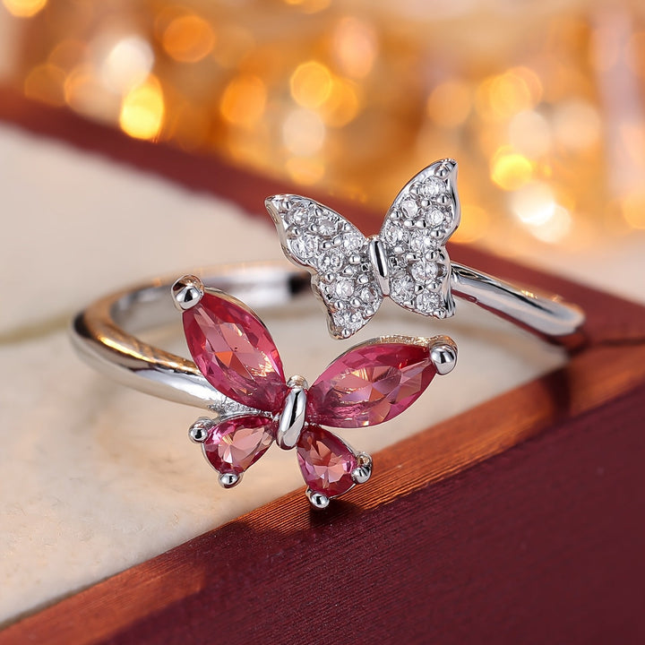 Butterfly Grace Open Ring