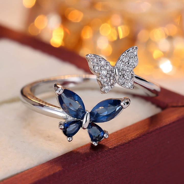 Butterfly Grace Open Ring