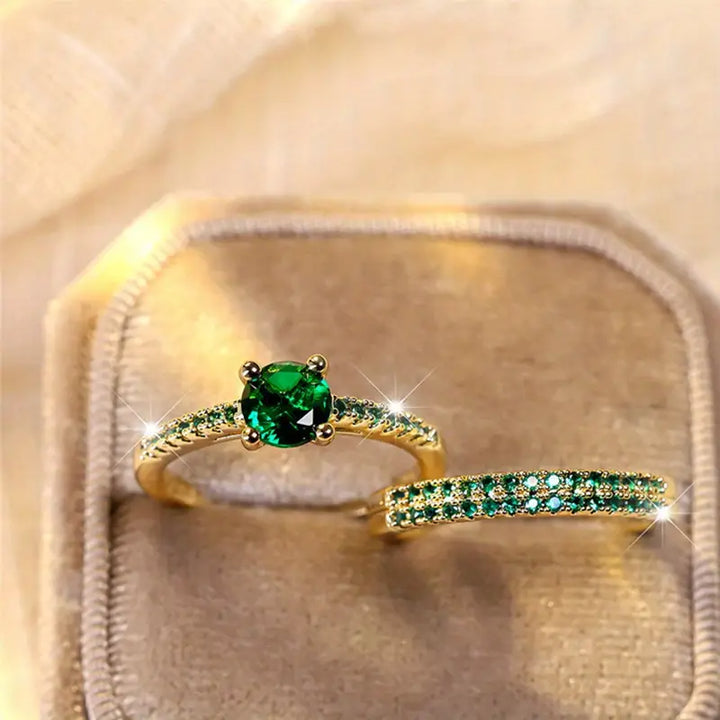 LuxeTwist Harmony Rings