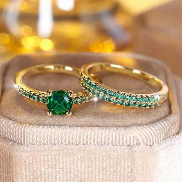 LuxeTwist Harmony Rings