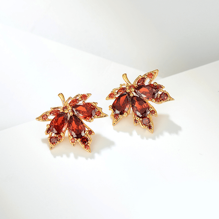 Crimson Maple Elegance Set