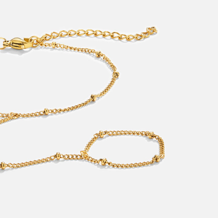 Golden Elegance Hand Chain