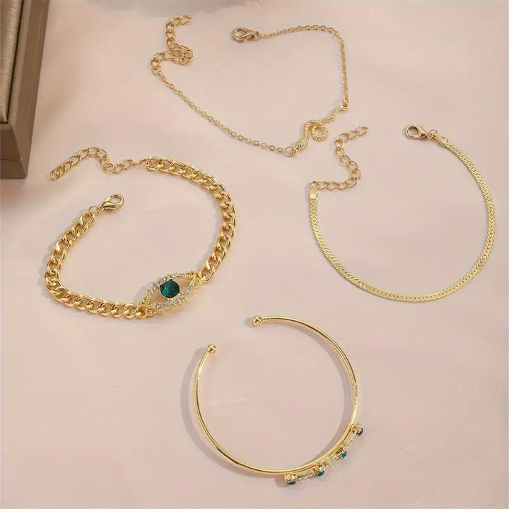 LuxeVera Bracelet Set