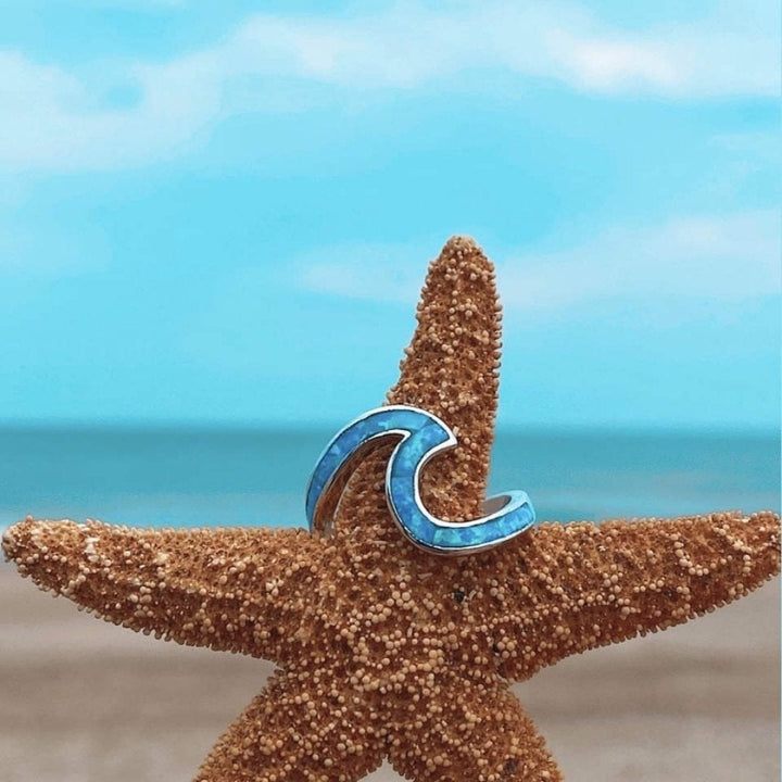 Ocean Wave Ring
