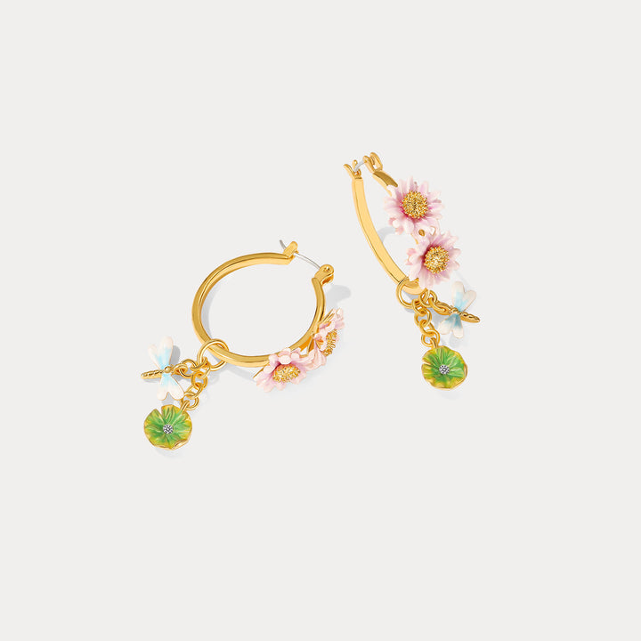 Pendientes de aro de Sylvaran Elyssea