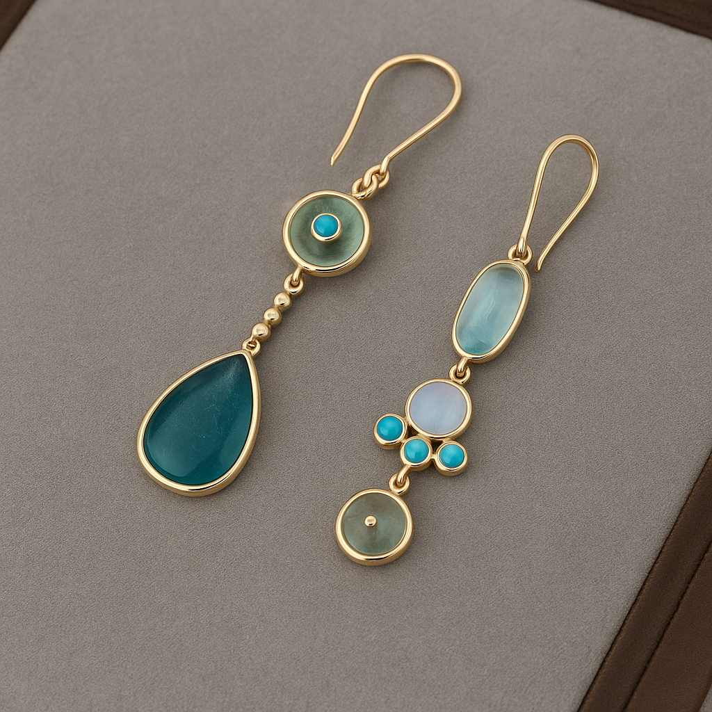 Calista | Blue Dream Drop Earrings