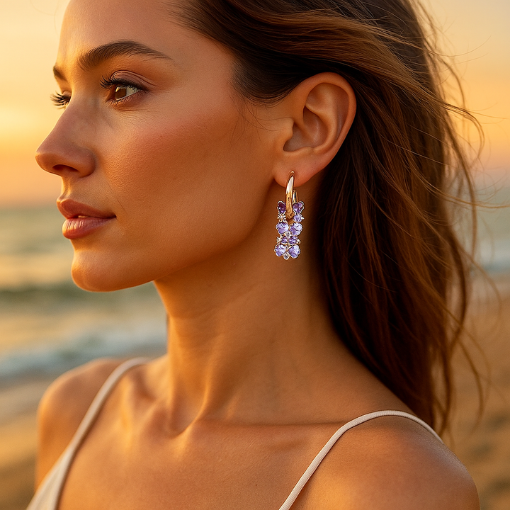 Perle | Lilac Dream Earrings