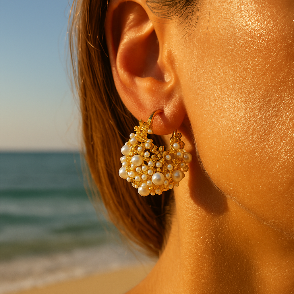 Dione | Golden Dawn Earrings