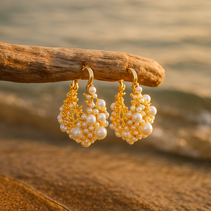 Dione | Golden Dawn Earrings