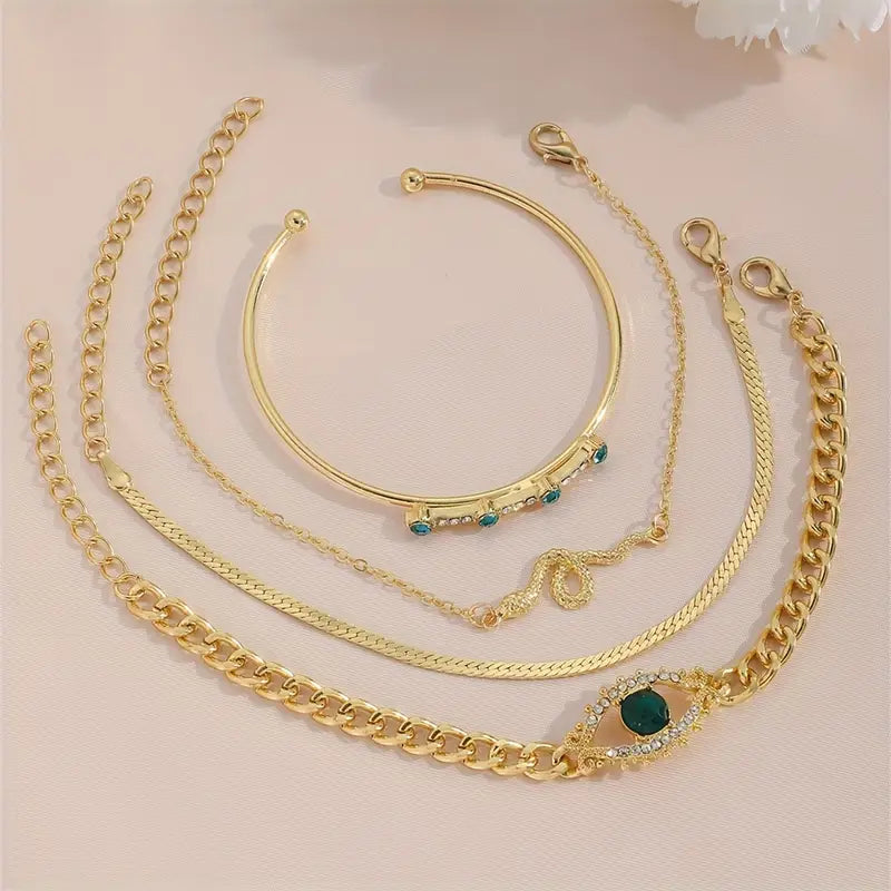 LuxeVera Bracelet Set