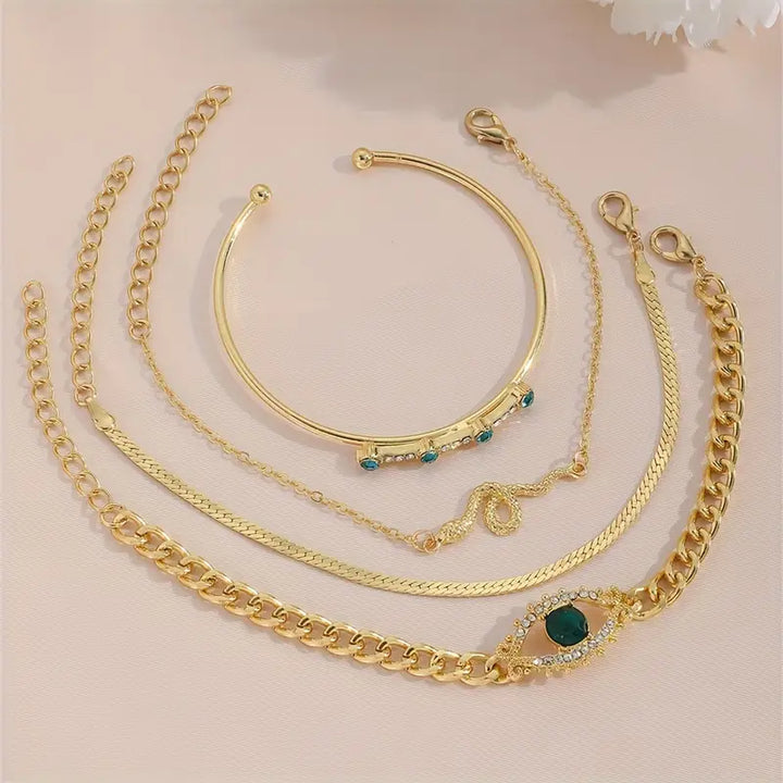 LuxeVera Bracelet Set