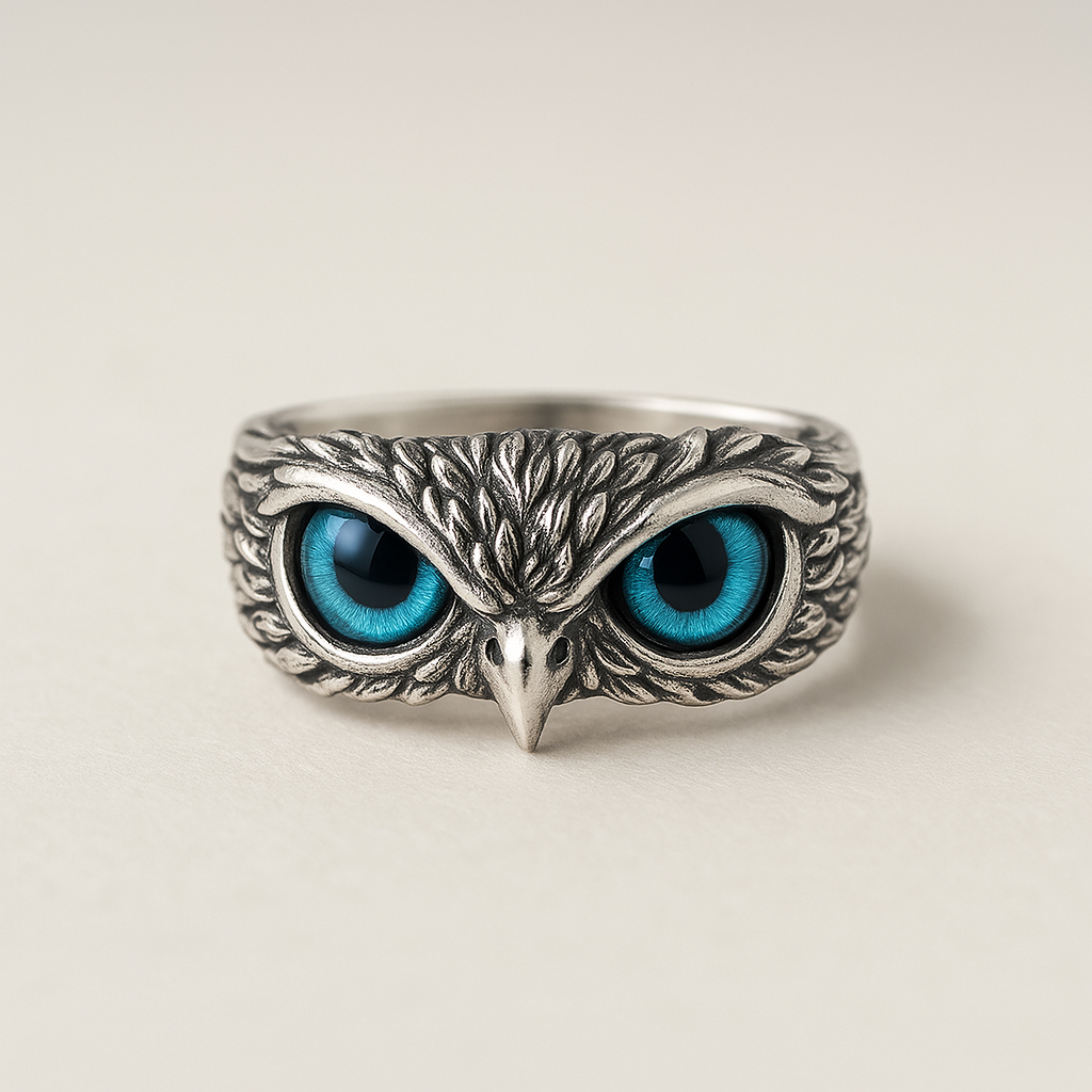 Charmed Owl Adjustable Ring
