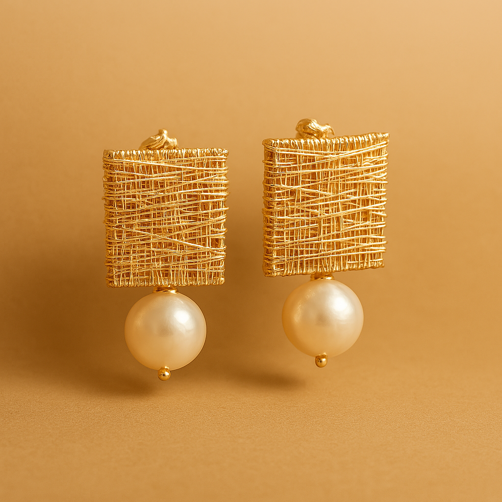 Éclat Rétro: Boucles d'Oreilles Élégantes