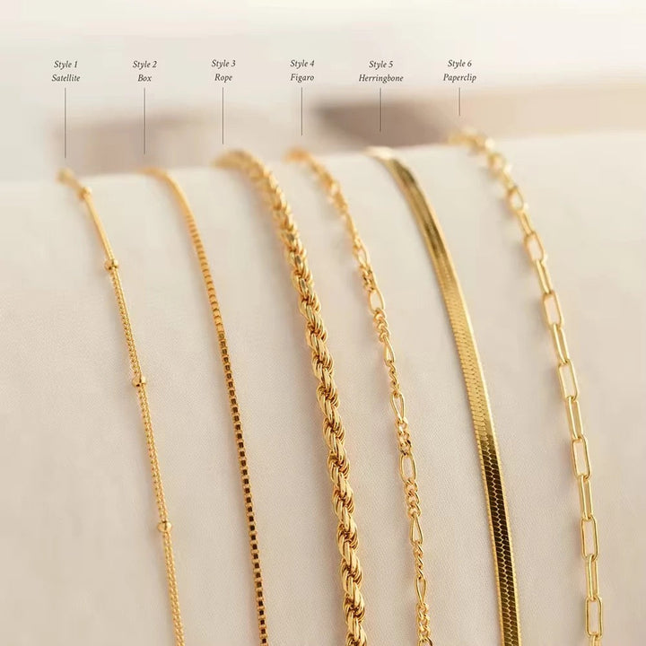 Base Chain Bracelet / Anklet