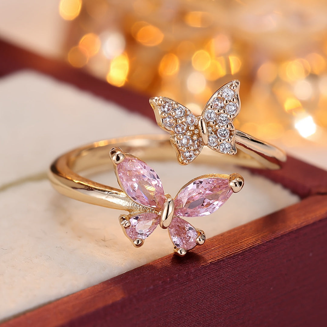 Butterfly Grace Open Ring