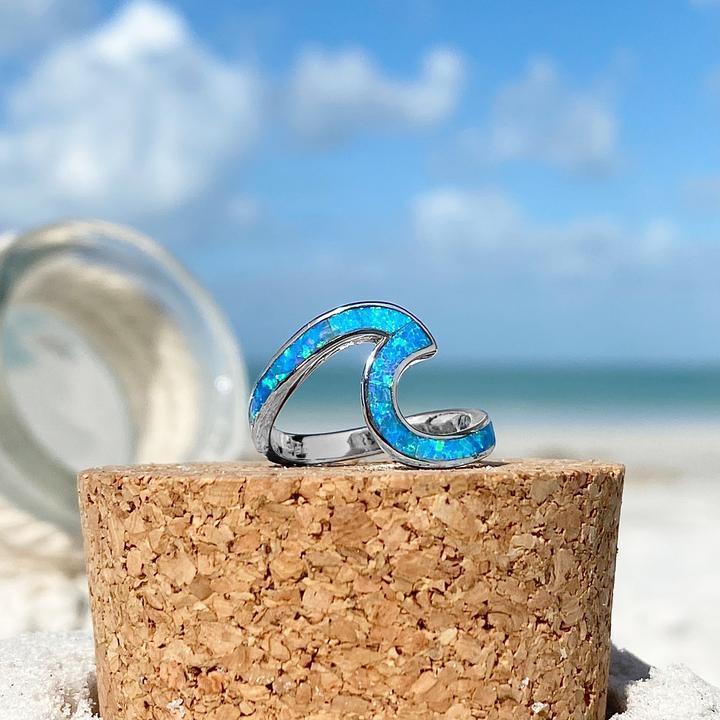 Ocean Wave Ring