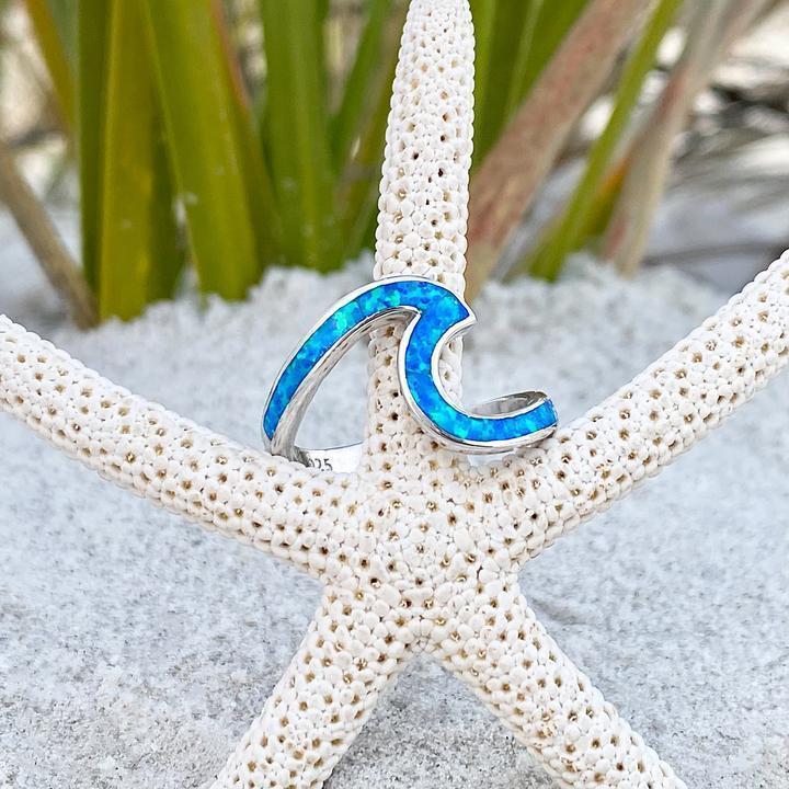Ocean Wave Ring
