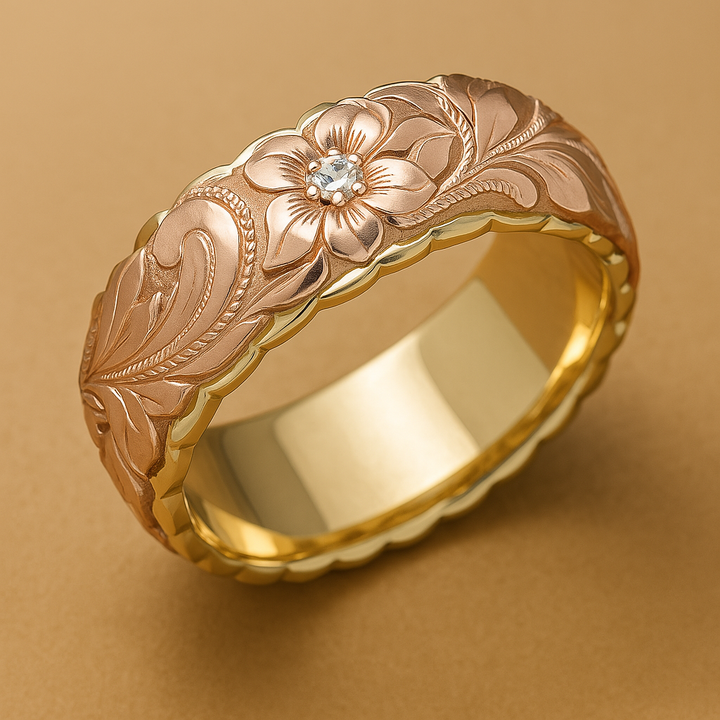 Rose Blossom Vintage Ring