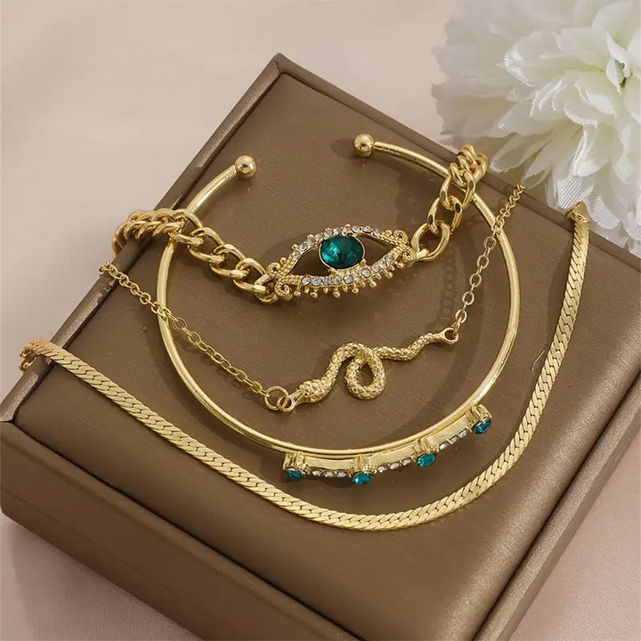 LuxeVera Bracelet Set
