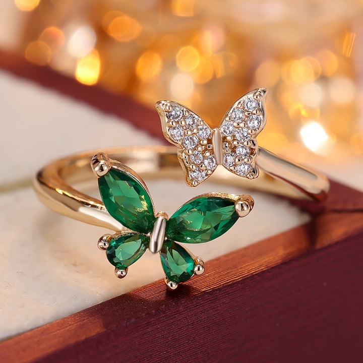 Butterfly Grace Open Ring