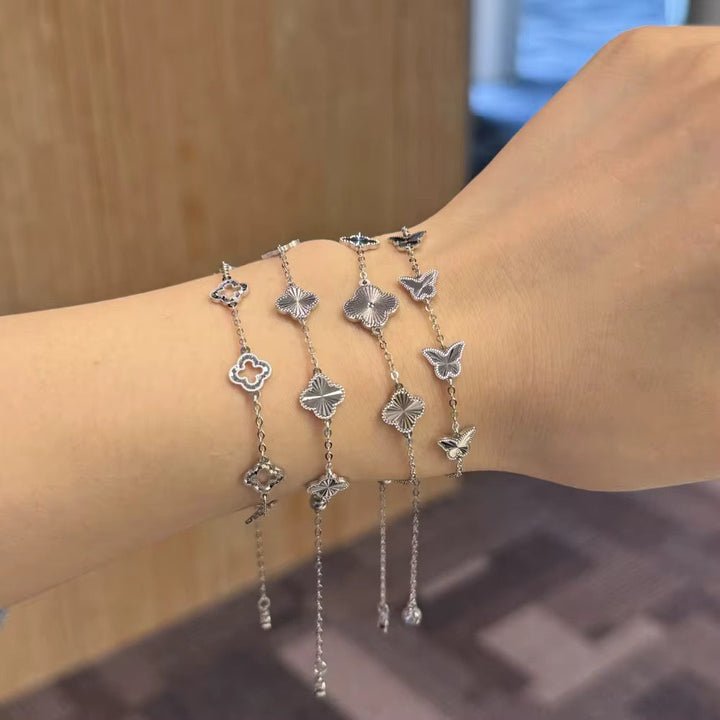 Dainty Clover Bracelet
