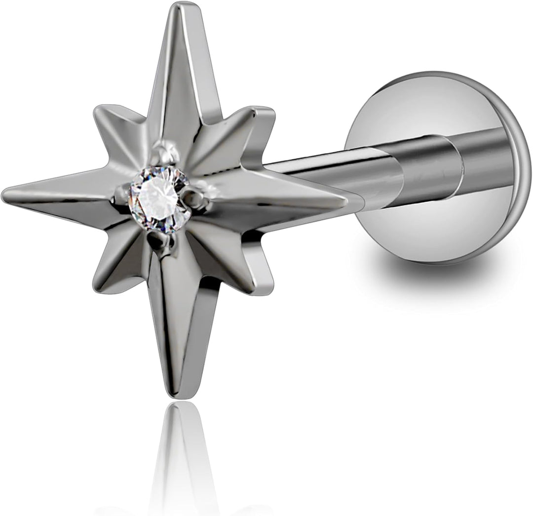 North Star Piercing Jewelry