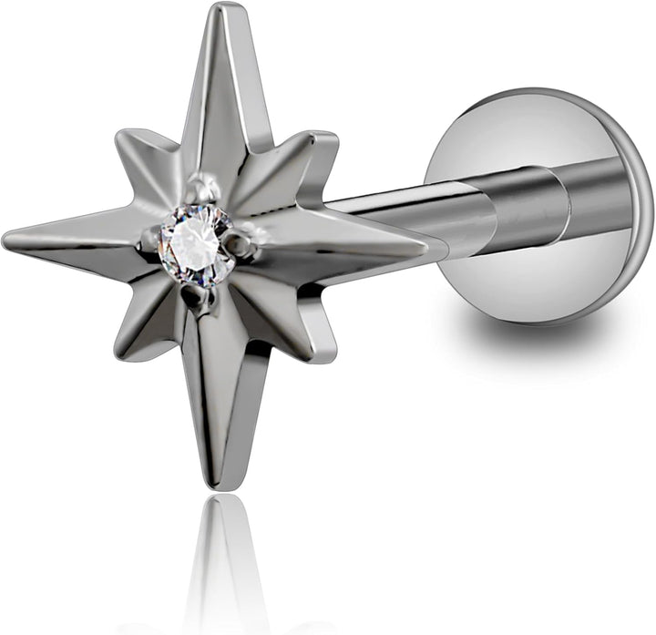 North Star Piercing Jewelry