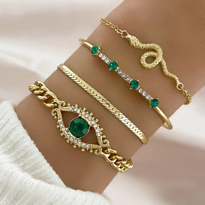 LuxeVera Bracelet Set