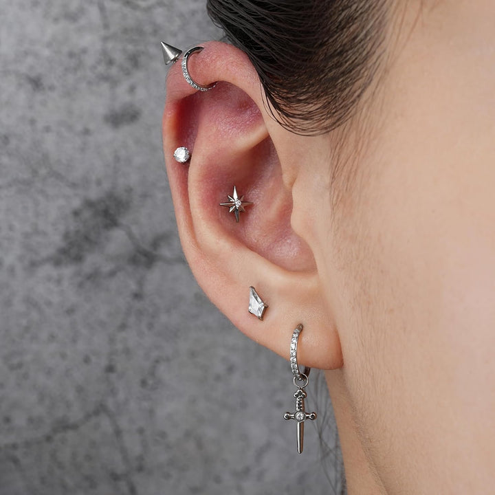 North Star Piercing Jewelry