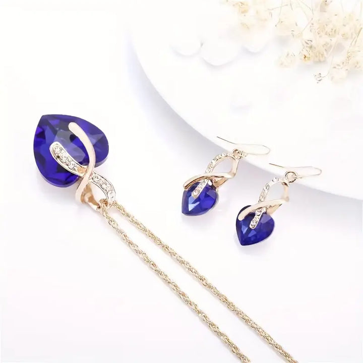Lunareth Sylviora Gold Jewelry Set