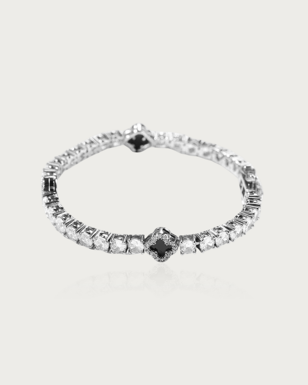 Clover Tennis Bracelet For Men
