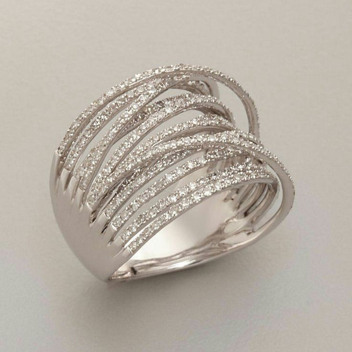 Vintage Sparkle Stack Ring