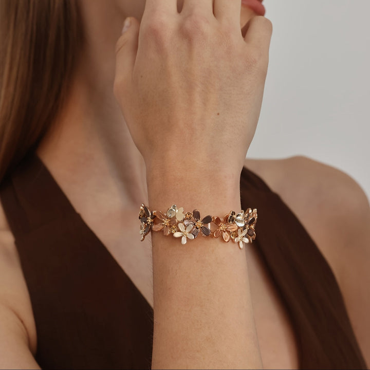 Boho Bloom Charm Bracelet