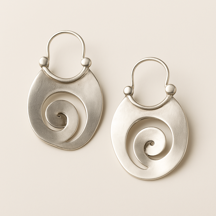 Vintage Vibes: Irregular Elegance Earrings