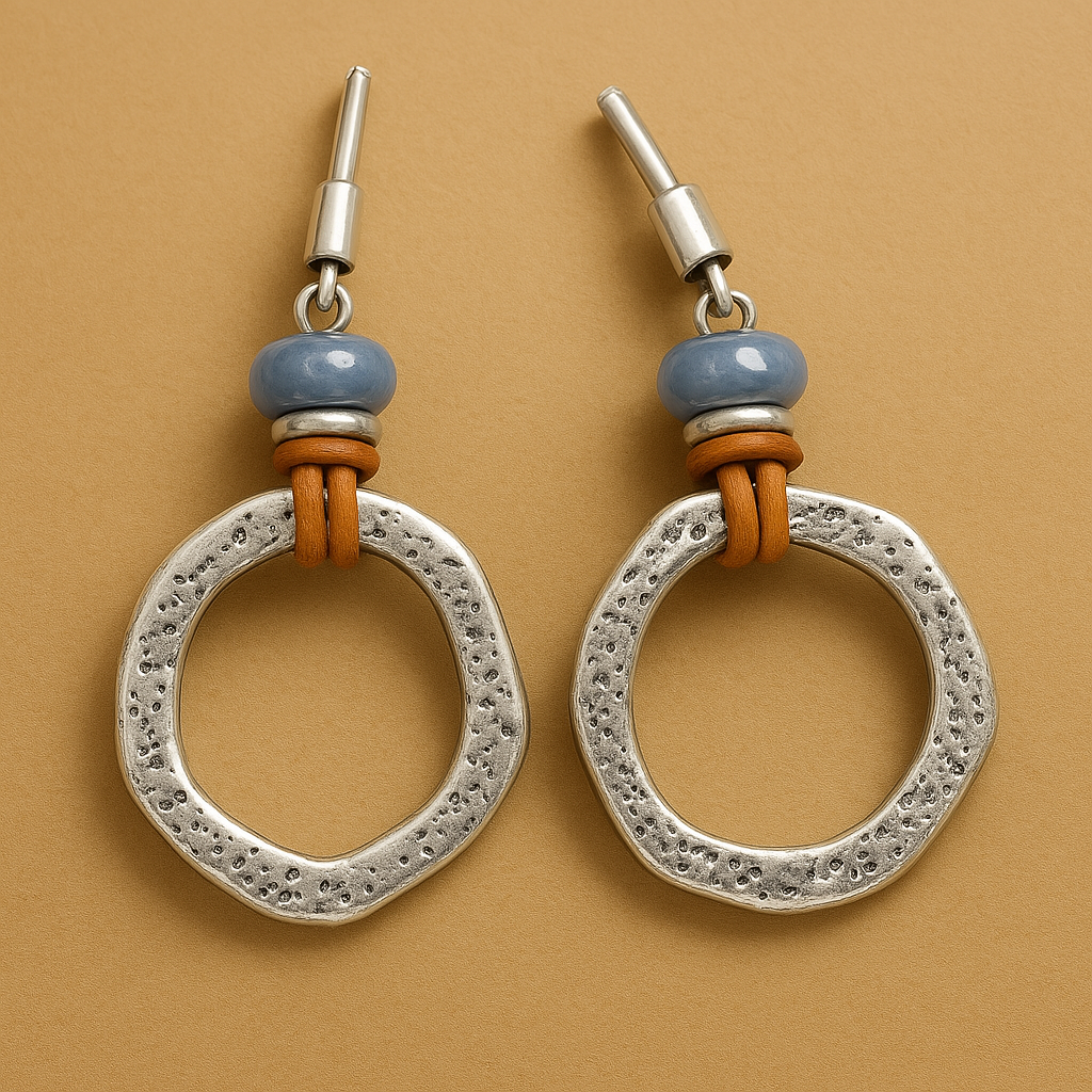 Chic Circle Boho Earrings
