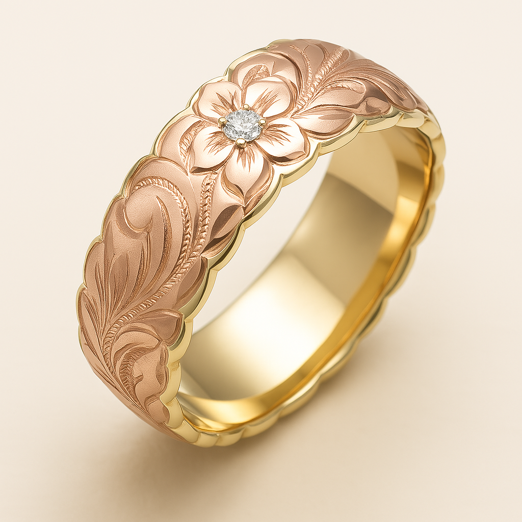 Rose Blossom Vintage Ring