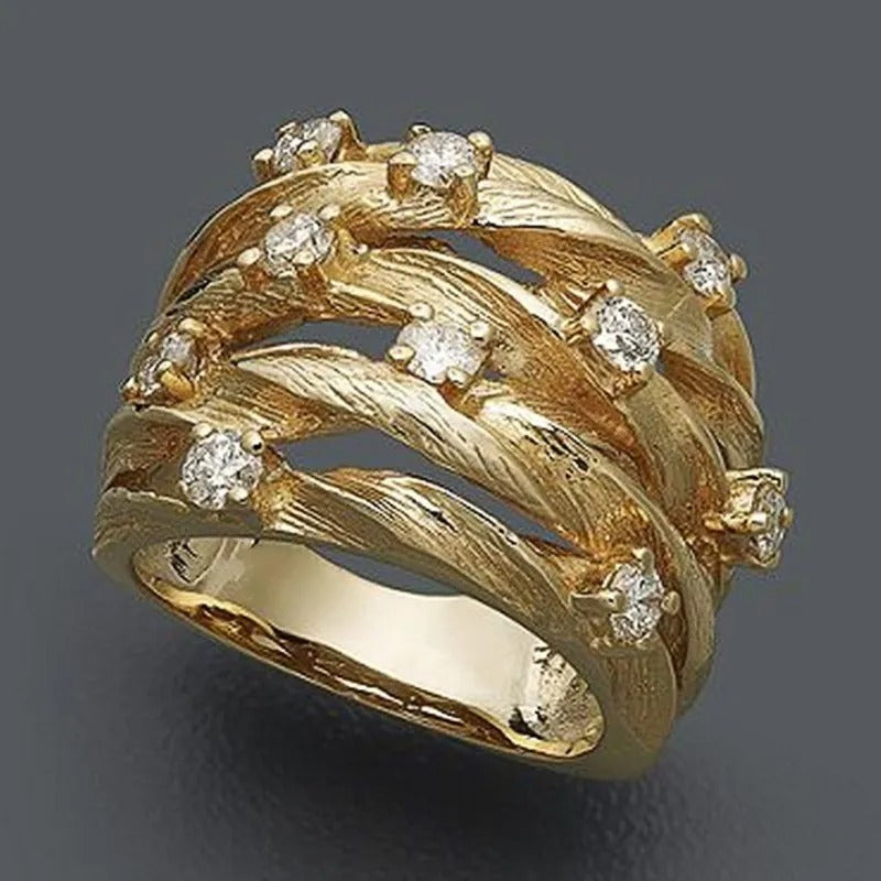 Sunlit Whisper Ring