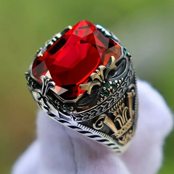 Turquoise Vintage Seal Ring