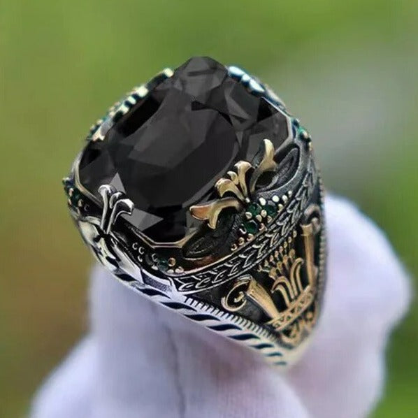 Turquoise Vintage Seal Ring