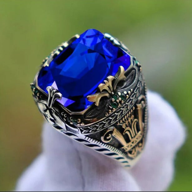 Turquoise Vintage Seal Ring