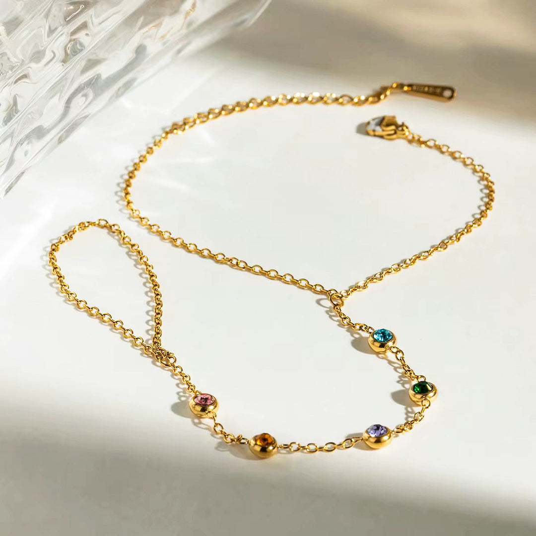 Rainbow Hand Chain