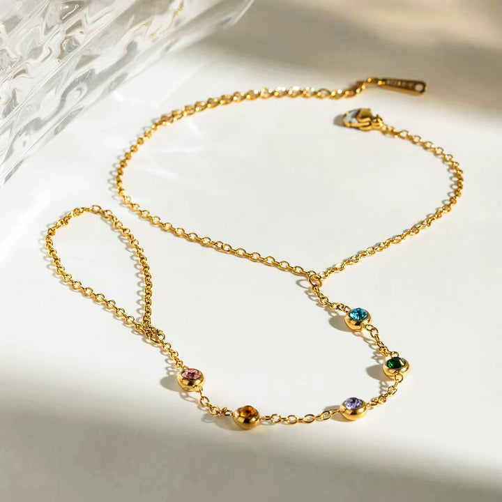 Rainbow Hand Chain