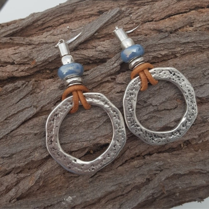 Chic Circle Boho Earrings