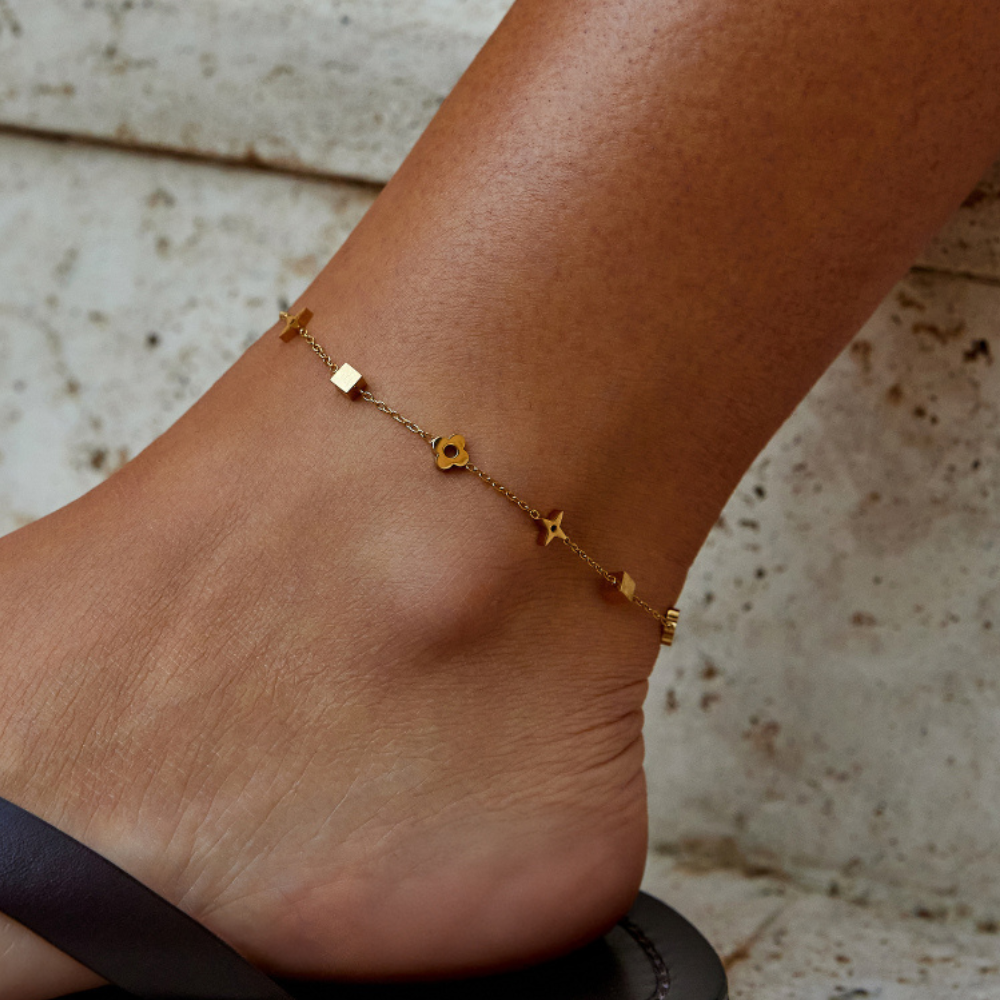 Charlie’s Golden Ankle Charm
