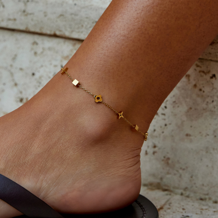Charlie’s Golden Ankle Charm