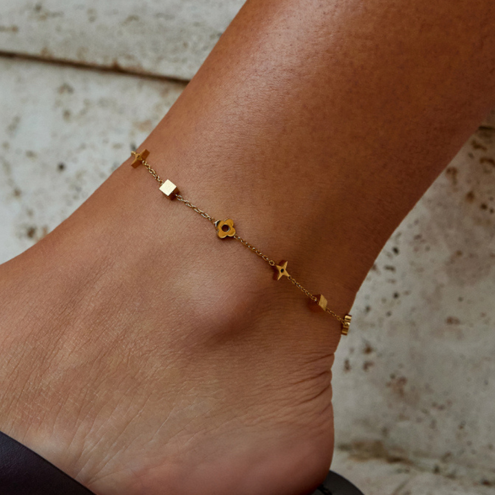 Charlie’s Golden Ankle Charm