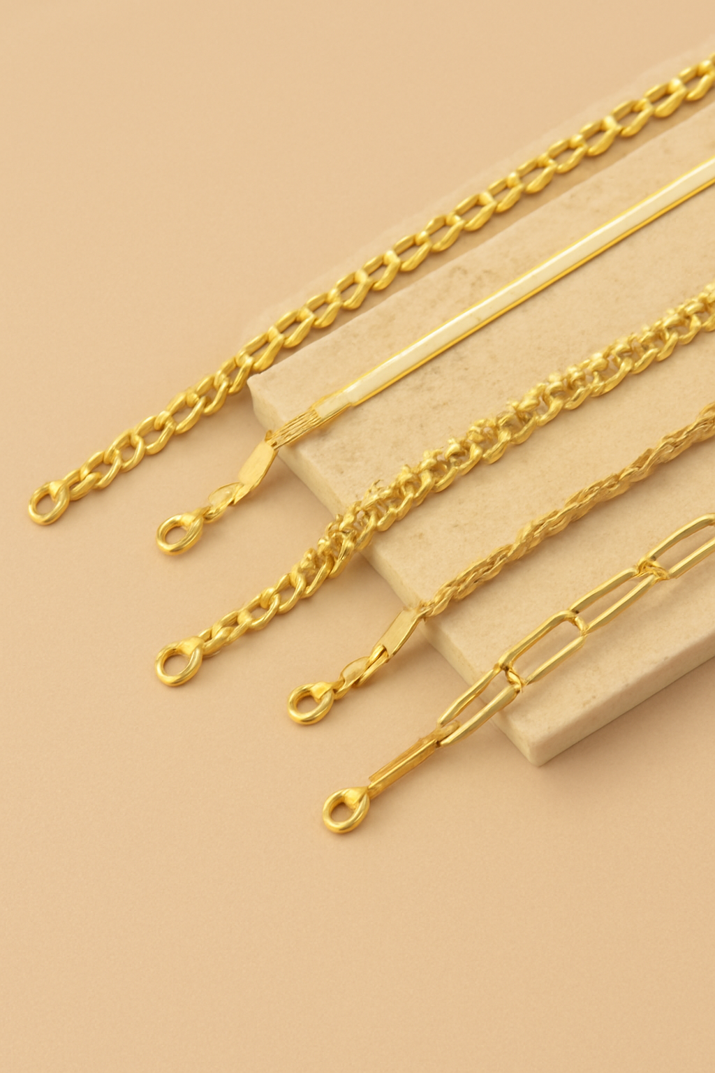 LustreLink Fivefold Bracelet Set