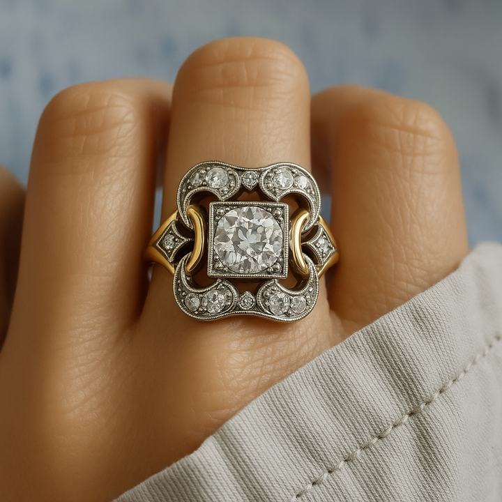 Lignée d’Or – Bague en Or Vintage